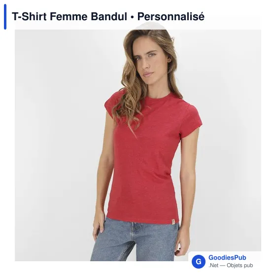 T-Shirt Femme Bandul - Image 8