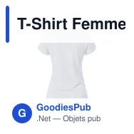 T-Shirt Femme Blanc Epika - Miniature 11