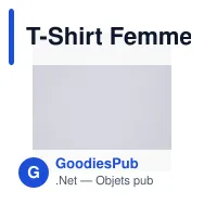T-Shirt Femme Blanc Epika - Miniature 6