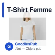 T-Shirt Femme Blanc Epika - Miniature 9