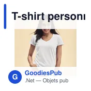 T-shirt personnalisable pour entreprise avec logo - Iconic V-Neck - Miniature 12