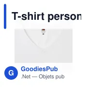 T-shirt personnalisable pour entreprise avec logo - Iconic V-Neck - Miniature 5