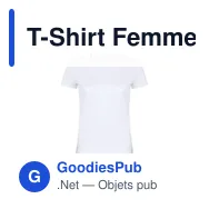T-Shirt Femme Blanc "keya" WCS180 - Miniature 9