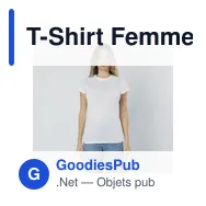 T-Shirt Femme Blanc Seiyo - Miniature 10