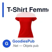 T-Shirt Femme Cocker - Miniature 1