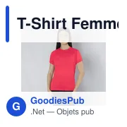 T-Shirt Femme Cocker - Miniature 2