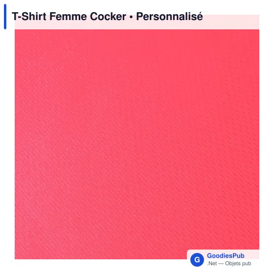 T-Shirt Femme Cocker - Image 6