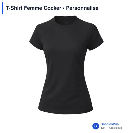T-Shirt Femme Cocker - Image 8