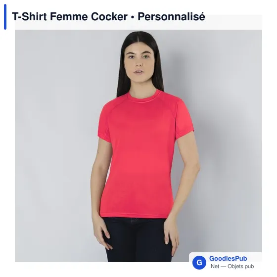 T-Shirt Femme Cocker - Image 9