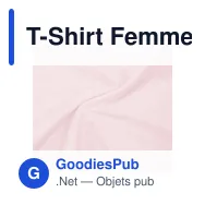 T-Shirt Femme Couleur Epika - Miniature 12