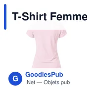 T-Shirt Femme Couleur Epika - Miniature 10