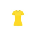 Variante jaune - T-Shirt Femme Couleur Epika