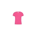 Variante fuchsia - T-shirt personnalisable pour entreprise avec logo - modèle Iconic V-Neck