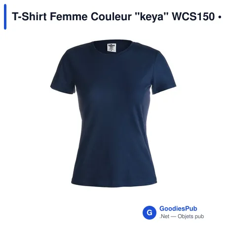 T-Shirt Femme Couleur "keya" WCS150