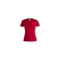 Variante rouge - T-Shirt Femme Couleur "keya" WCS150