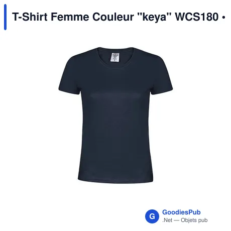 T-Shirt Femme Couleur "keya" WCS180