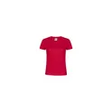 Variante rouge - T-Shirt Femme Couleur "keya" WCS180