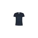 Variante bleu marine foncé - T-Shirt Femme Couleur "keya" WCS180
