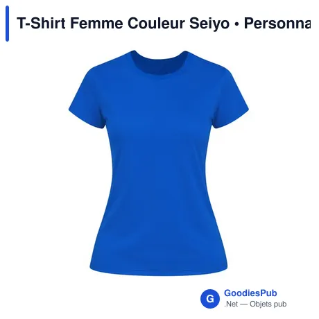 T-Shirt Femme Couleur Seiyo