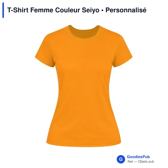 T-Shirt Femme Couleur Seiyo - Image 9