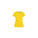 Variante jaune - T-Shirt Femme Couleur Seiyo