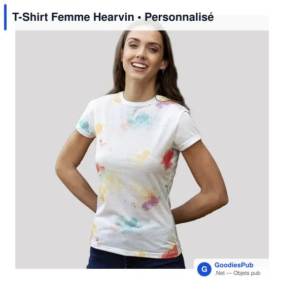 T-Shirt Femme Hearvin - Image 11