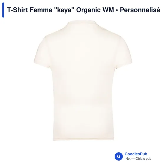 T-Shirt Femme "keya" Organic WM - Image 12