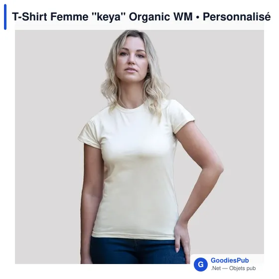 T-Shirt Femme "keya" Organic WM - Image 10