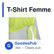 T-Shirt Femme Slem - Miniature 7