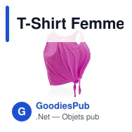 T-Shirt Femme Slem - Miniature 9