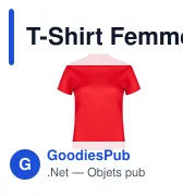 T-Shirt Femme personnalisable Tecnic Plus avec logo - Miniature 3