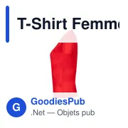 T-Shirt Femme personnalisable Tecnic Plus avec logo - Miniature 4