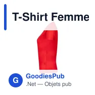 T-Shirt Femme personnalisable Tecnic Plus avec logo - Miniature 10