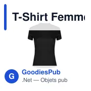 T-Shirt Femme Tecnic Rox - Miniature 1