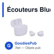 Écouteurs Bluetooth personnalisables avec logo - Jays T-Five - Miniature 2
