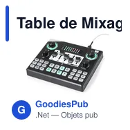 Table de Mixage Valdy - Miniature 3