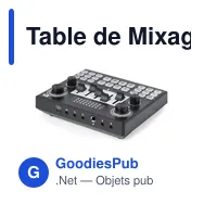 Table de Mixage Valdy - Miniature 4