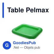 Table Pelmax - Miniature 6