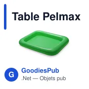 Table Pelmax - Miniature 7