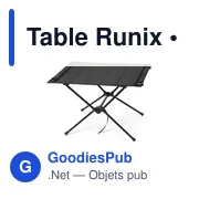 Table Runix - Miniature 3