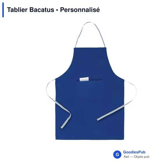 Tablier de travail personnalisable Bacatus avec logo - Image 5
