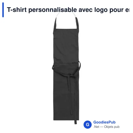 T-shirt personnalisable avec logo pour entreprise - Goodies B2B