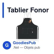 Tablier Fonor - Miniature 1