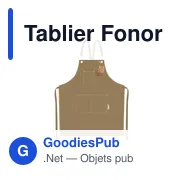 Tablier Fonor - Miniature 4