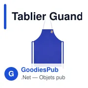 Tablier Guandak - Miniature 2