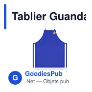 Tablier Guandak - Miniature 10