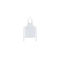 Variante blanc - Tablier personnalisable Jeizon avec logo - bleu clair