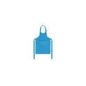 Variante bleu clair - Tablier personnalisable Jeizon avec logo - bleu clair