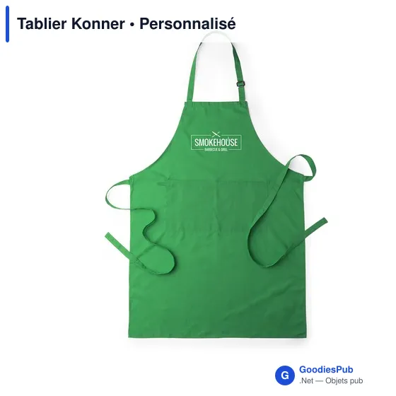 Tablier de travail personnalisable Konner avec logo - Image 11