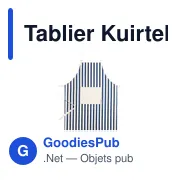 Tablier Kuirtel - Miniature 1
